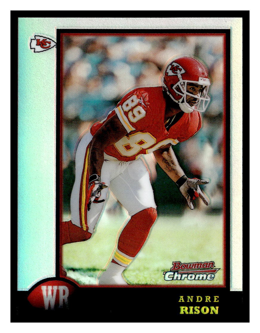 Andre Rison 1998 Bowman Chrome Refractor 102   Interstate
