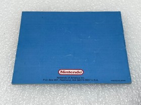NES TO THE EARTH ORIGINAL AUTHENTIC CLEAN CART MANUAL DUST SLEEVE NINTENDO