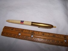 Vintage VIC'S MARATHON SERVICE Ball Point Pen COLUMBUS INDIANA - Gas & Oil