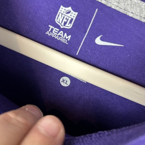 BALTIMORE RAVENS T-shirt Women's XL NIKE JUST DO IT PURPLE Football Gear - Picture 5 of 7