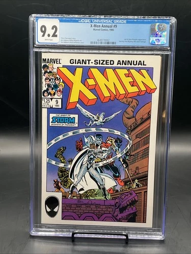 X-Men Annual #9 (Marvel Comics 1985) CGC Graded 9.2 White Pages