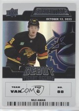 2022 Upper Deck Credentials Debut Ticket Access /999 Tier 1 Nils Aman #147 f0l
