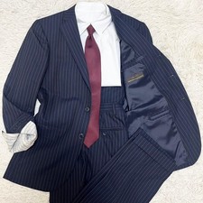 Beautiful item  Fortuza Suit x Kanonico Suit Custom made dark blue striped