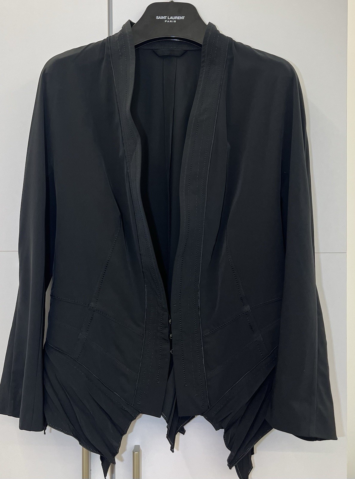 Marithe  Francois Girbaud Black Solid avant-garde… - image 2