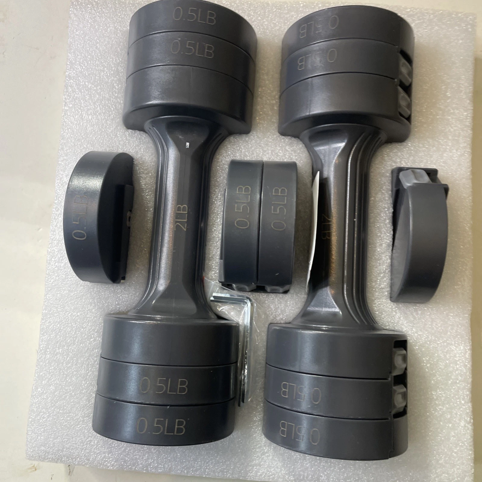 Adjustable Dumbbell Hand, Weight Set Four And One