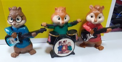 Alvin und die Chipmunks band 3 st  figuren mc donalds