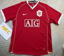 Manchester United 2006/2007 Nike Home Football Shirt Soccer Jersey size L