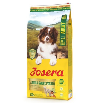 12,5 kg Josera A/S Adult Lamb & Sweet Potato (Lamm Batate) Trockenfutter Hund