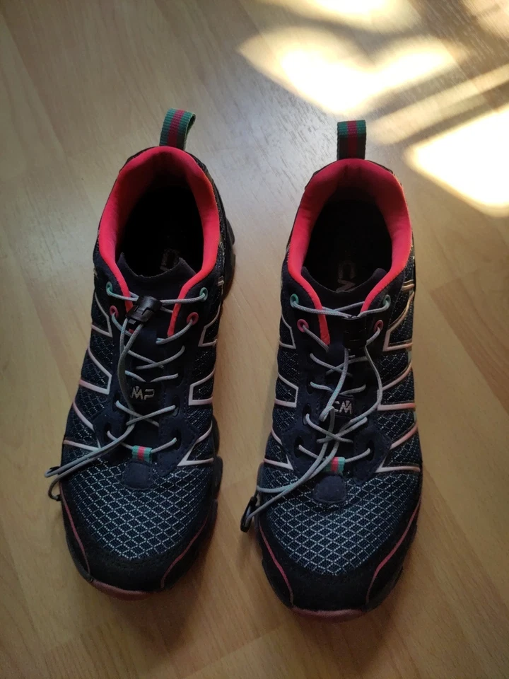CMP Trekkingschuhe Gr. 39 Pink Blau, 2x getragen, Top! - Bild 2 von 4