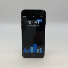Apple iPhone7 32GB Black AS-IS READ Description Cracked Screen