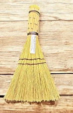 Vintage Whisk Broom 12” Hand Crafted Farmhouse Kitchen Decor
