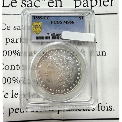 1885-CC Morgan Silver Dollar $1 PCGS MS66 $1 Uncirculated Carson City