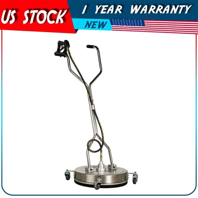 #ad #ad 20quot; Pressure Washer Surface Cleaner 4500PSI Power Washer Dual Handle with Wheel $196.69