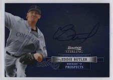 2012 Bowman Sterling Prospect Eddie Butler #BSAP-EB Auto 1f7r
