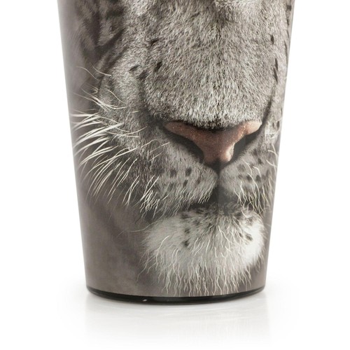 Weißer Tiger Sammlerstück Tiermotiv Glas | Weißer Tiger 16 Unzen Pint Glas - Bild 4 von 7