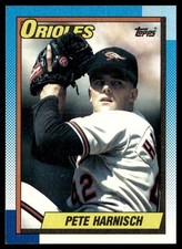 1990 Topps Pete Harnisch Baltimore Orioles #324