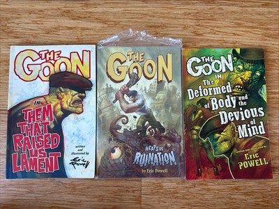 The Goon by Eric Powell Comic Paperback  Lot (3) Dark Horse Vol 3, 11 & 12