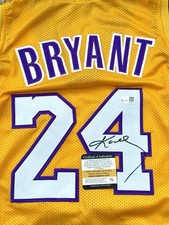 Kobe Bryant Signed Los Angeles Lakers Jersey With COA Autographed Auto NBA
