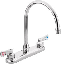 Moen 8287 Commercial M-Dura Kitchen Faucet 2.2 Gpm, Chrome