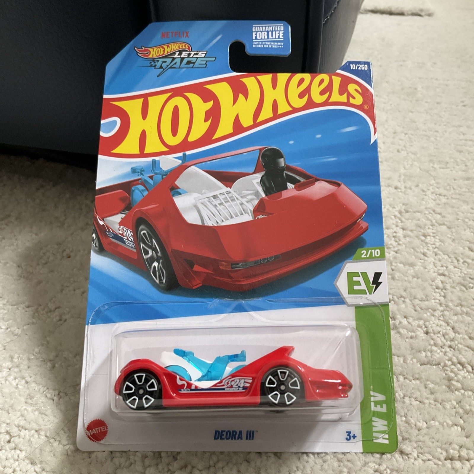 Hot Wheels Deora III Red #10 Mainline 2025 Case F Case G | New Let's Race Car