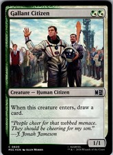 MTG Gallant Citizen C Commander: FOIL Marvel Super Heroes 820 NM