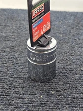 URREA 5424M 1/2" Drive 24mm 12 Point Long Chrome Socket