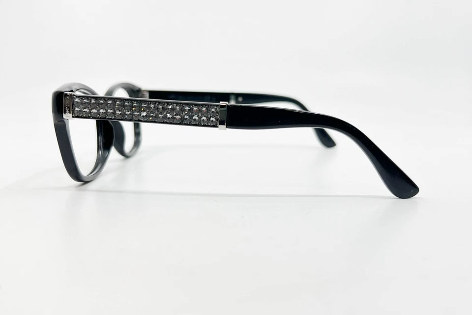 Monturas de gafas Jimmy Choo solo JC178 FA3 negro brillo 53-15-130 para mujer” Foto 3 de 4