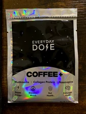 Single Serving Size Sample Pack Everyday Dose Mushroom Coffee 1 Pack 9/27