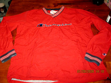 SUPREME  CHAMPION Warm Up Pullover - Sz LG - Red - VERY RARE