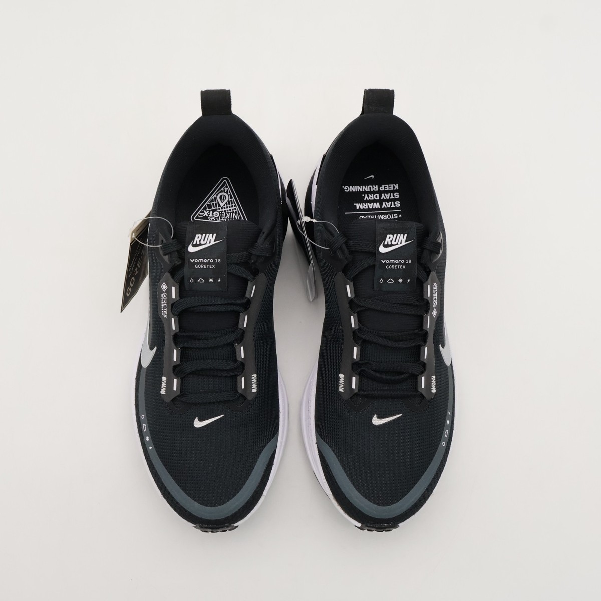 HQ7002-002 Nike Vomero 18 GORE-TEX Black Anthracite White (Women's
