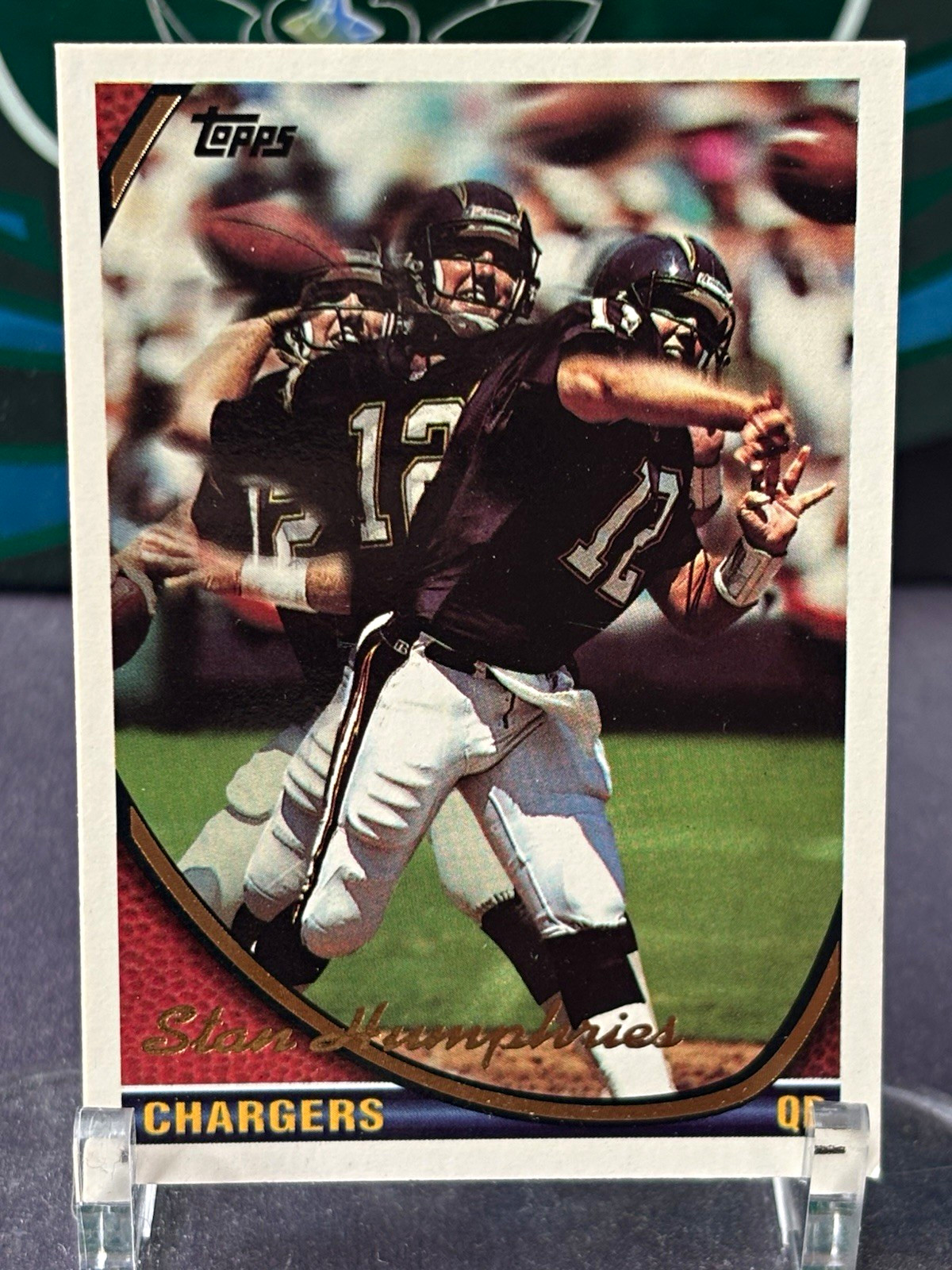 Stan Humphries 1994 Topps #193 San Diego Chargers NFL Football Card