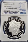 2023-S $1 Morgan Silver Dollar NGC PF 70 Ultra Cameo .999 First Releases