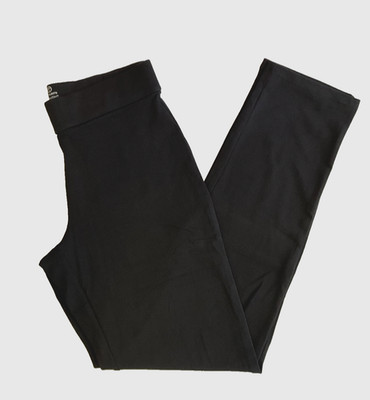 T by Talbots Women s Black Back Pockets Straight Pants Plus Sz 3X