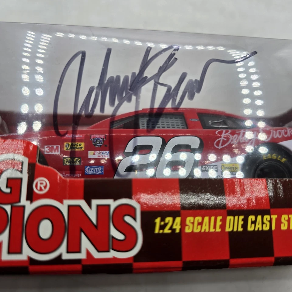 Diecast Racing Champions Nuevo Johnny Benson Firmado #26 Ford Taurus Betty Crocker Foto 2 de 4