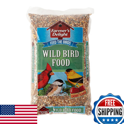 Wagner'S Wagners 53002 Farmers Delight Wild Bird Food Cherry Flavor 10-Pound Bag