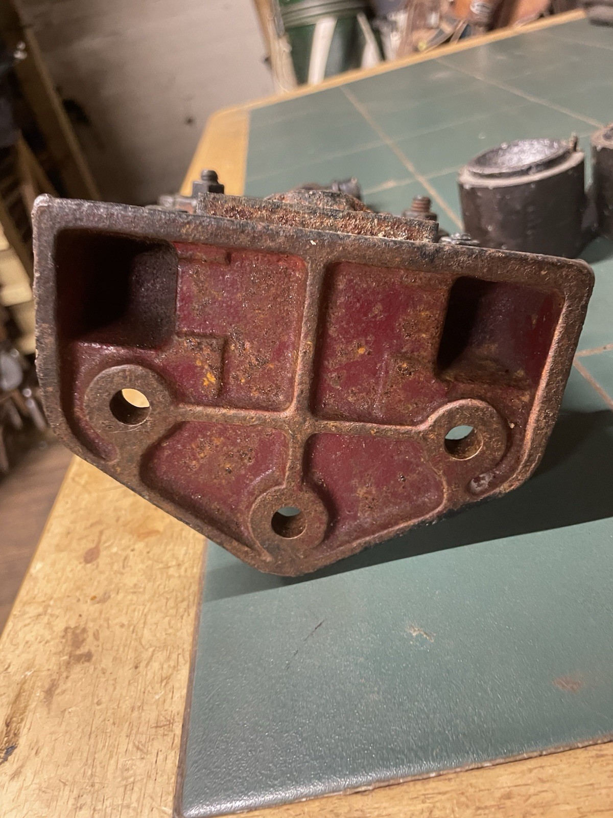 Antique Gutty Golf Ball Cast Iron Press With Mould V2 Model British Made C1900s