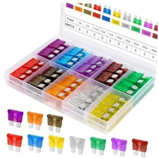 80Pcs Standard Fuse Kit, Upgraded Car Fuses Assortment Kit - Standard 