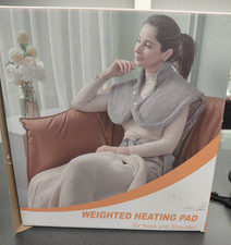 Weighted Heating Pad for Neck and Shoulders, Ultra soft new T-729