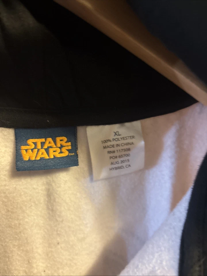 Moletom com capuz Star Wars Yoda Masked Boys tamanho XL - Imagem 2 de 3