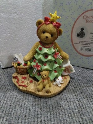 Cherish Teddies  #4008159 ''Dressed In Christmas Spirit''