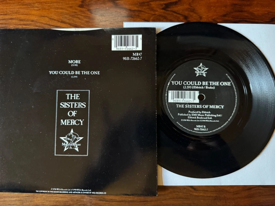 THE SISTERS OF MERCY - MORE - UK - 7" SINGLE - 1990 - Image 2 of 2
