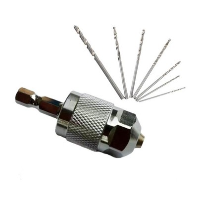 1.5-6.5mm Chuck Quick Change Chuck Hexagonal Shank Three-jaw Mechanism