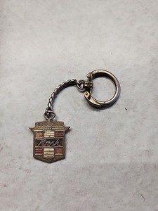 Vintage NOS 1940's 1950’s Era Nash Keychain Shield Medallion Crest