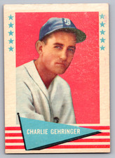 1961 FLEER #32 CHARLIE GEHRINGER TIGERS