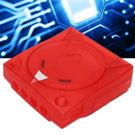 Red For Dreamcast DC Translucent Case Retro Video Game Console Protect OT
