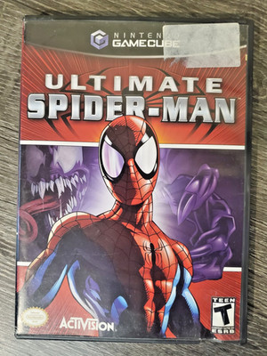 Ultimate Spider-Man GameCube Original Case & Artwork ONLY (NO GAME & NO MANUAL)
