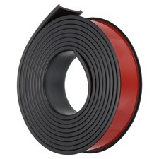 9.8Ft U-Shape Edge Banding Furniture Edge Protector Black 32mm/1.26"