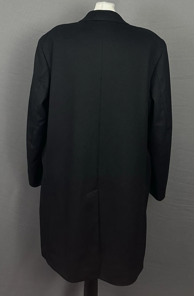 YVES SAINT LAURENT COAT - CASHMERE & WOOL - YSL Size IT 56 R / UK 46" Chest 3XL - Image 3 of 4