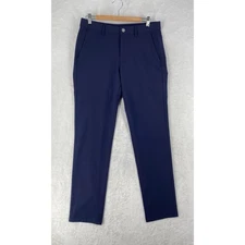 Bonobos Pants Men 31x32 Blue Golf Performance Tech Slim Fit Zip Pocket NWOT $119