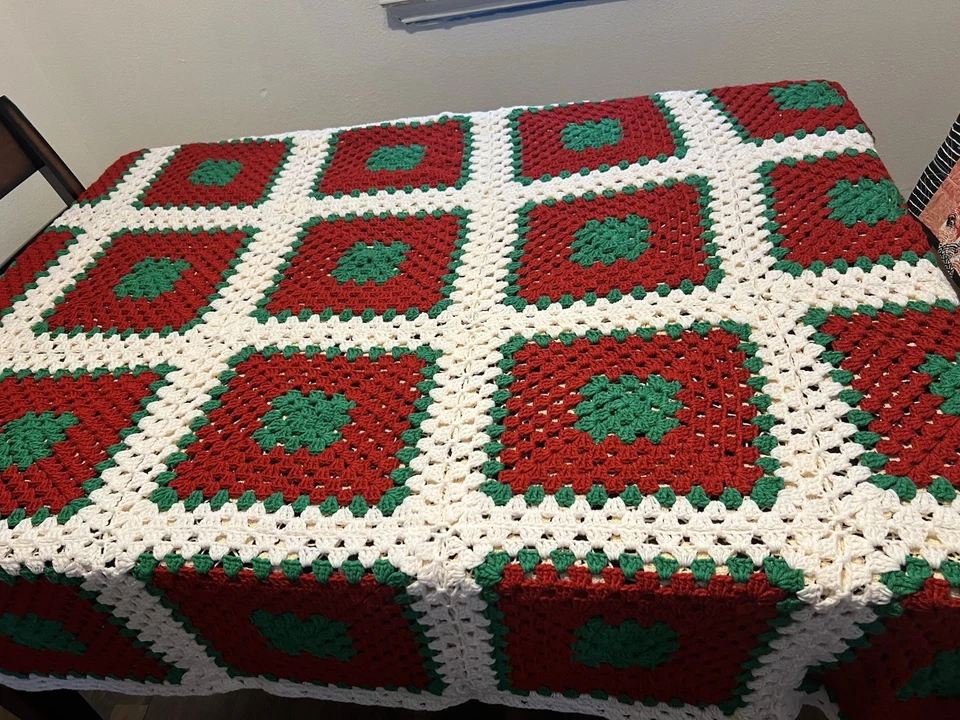 Hermosa Navidad Afgana Hecha a Mano Foto 3 de 4